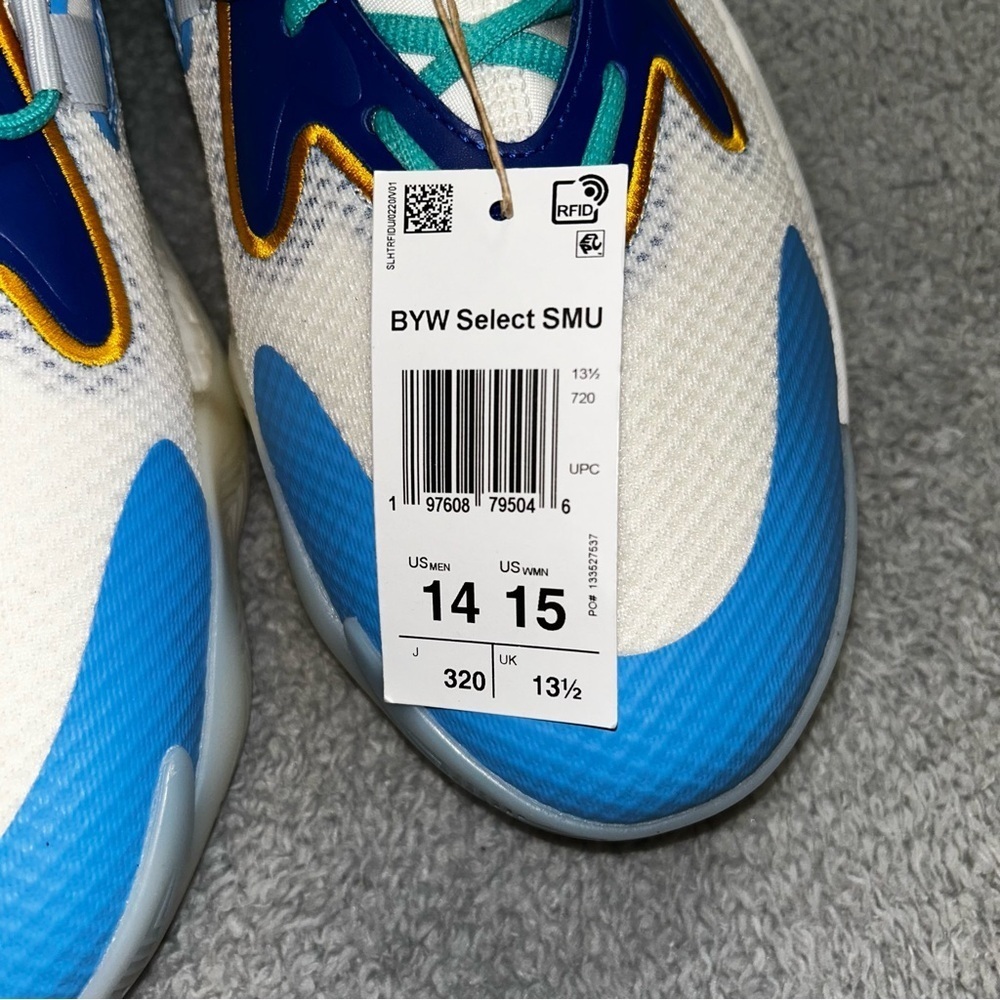 Men’s Size 14 Adidas Basketball SM BYW Select Boost Shoes PE Hoop York City - Picture 2 of 6